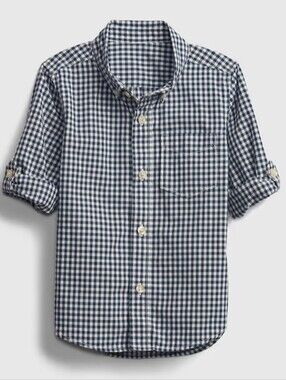 GAP Classic Checkered Button-Up Shirt